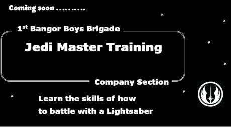 Boys Brigade Jedi Training