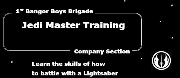 Boys Brigade Jedi Training