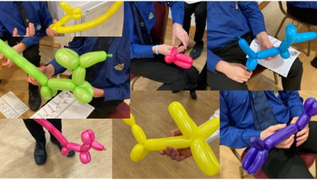 Boys Brigade Balloon Modelling